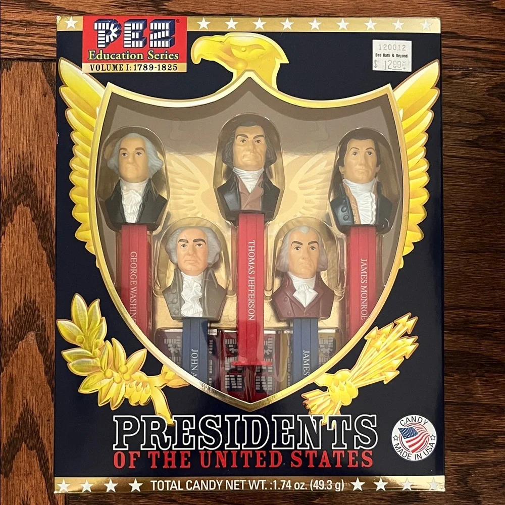 PEZ Presidents of the United States Candy Dispensers Set Vol. 1